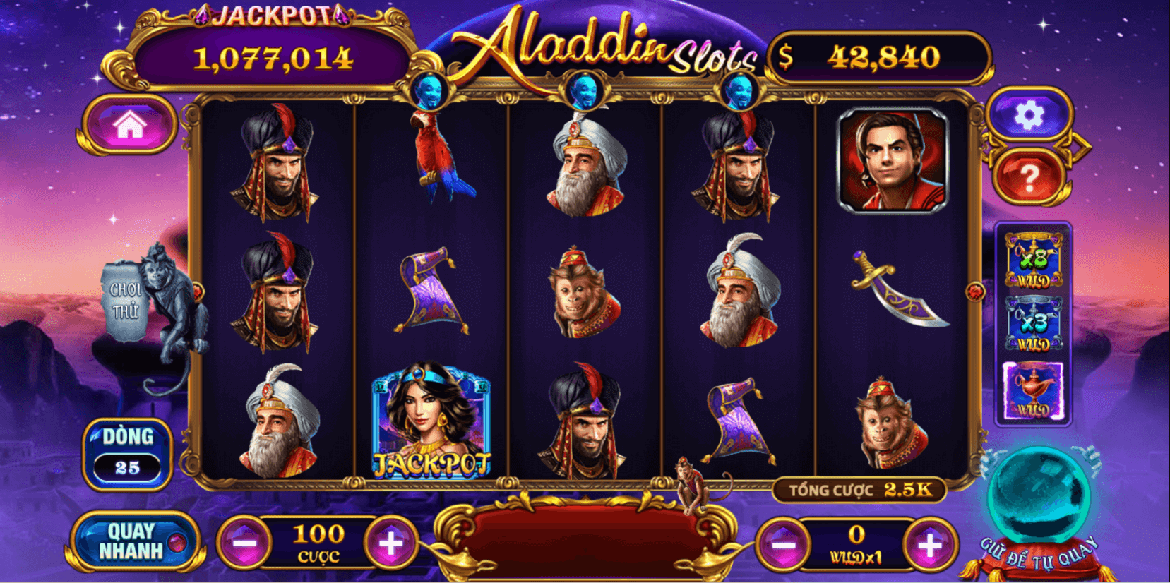 Lựa chọn thời điểm hợp lý là mẹo chơi nổ hũ Aladdin